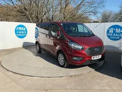 Kapoor red (premium colour) Used 2021 Ford Tourneo Custom Titanium Sedan | £20,995 (Super price)