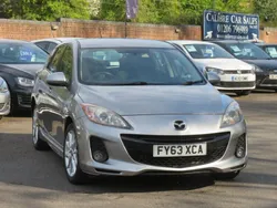 Silver Used 2013 Mazda 3 Hatchback | £5,495 (Fair price)