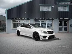 White Used 2011 Mercedes C63 AMG Edition 1 Coupe | £37,995