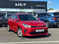 Red Used 2022 Kia Rio 2 Hatchback | £15,995 (Fair price)