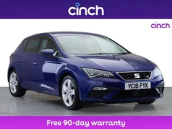 Blue Used 2019 Seat Leon FR Hatchback | £14,649 (Fair price)