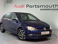 Blue Used 2019 VW Golf VII Match Hatchback | £16,690 (Fair price)