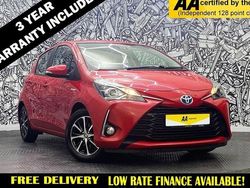 Red Used 2019 Toyota Yaris Hybrid Hatchback | £12,295 (Fair price)