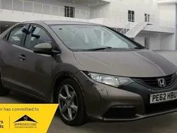 Brown Used 2012 Honda Civic SE Hatchback | £1,990 (A bit pricey)