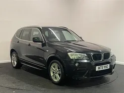 Black Used 2011 BMW X3 M Sport SUV | £6,999 (Fair price)