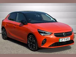 Orange Used 2021 Vauxhall Corsa-e Elite Hatchback | £11,486 (Fair price)