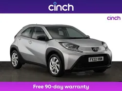 Silver Used 2022 Toyota Aygo PURE Hatchback | £11,549 (Fair price)
