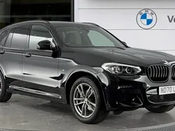 Black Used 2021 BMW X3 M Sport SUV | £26,773 (Good price)