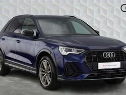 Blue Used 2022 Audi Q3 Black Edition SUV | £29,700 (Fair price)