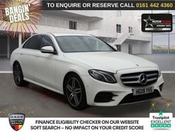 White Used 2019 Mercedes E220 AMG line Sedan | £15,470 (Fair price)