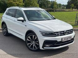 White Used 2020 VW Tiguan R-line SUV | £17,993 (Fair price)