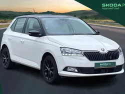 White Used 2019 Skoda Fabia Colour Edition Hatchback | £10,907 (Fair price)