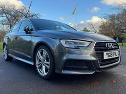 Grey Used 2018 Audi A3 S-Line Hatchback | £14,995 (Good price)