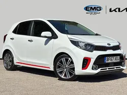 White Used 2017 Kia Picanto GT-Line S Hatchback | £8,799 (Fair price)