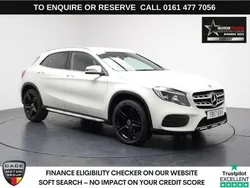 White Used 2017 Mercedes GLA200 AMG line SUV | £13,780 (Fair price)