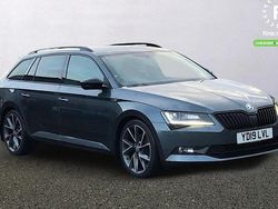 Grey Used 2019 Skoda Superb SportlinePlus Estate | £22,399 (Fair price)