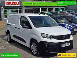 White Used 2021 Peugeot Partner MPV | £8,499 (Fair price)