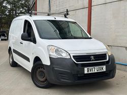 White Used 2017 Peugeot Partner Van | £6,495 (Fair price)