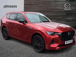 Red Used 2025 Mazda CX-60 Homura-Line SUV | £40,450 (Expensive)