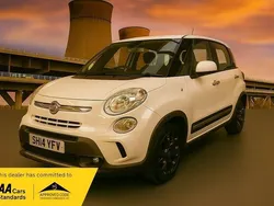 White Used 2014 Fiat 500L Trekking MPV | £4,490 (Fair price)