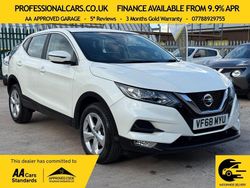 White Used 2019 Nissan Qashqai Acenta Premium SUV | £10,699 (Super price)