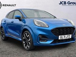 Blue Used 2021 Ford Puma ST-Line X SUV | £12,495 (Fair price)