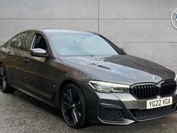 Grey Used 2022 BMW 520 M Sport | £31,490 (A bit pricey)