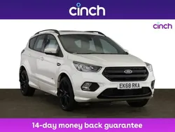White Used 2018 Ford Kuga ST-Line X SUV | £14,399 (Fair price)