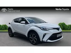 White Used 2022 Toyota C-HR Design SUV | £20,450 (Good price)