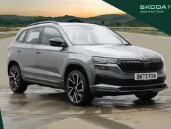 Grey Used 2024 Skoda Karoq SportLine SUV | £28,625 (Fair price)