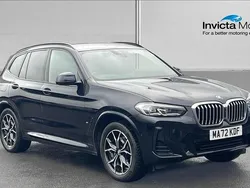Black Used 2022 BMW X3 M Sport SUV | £35,813 (A bit pricey)