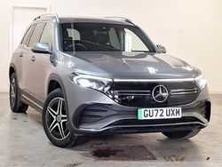 Grey Used 2022 Mercedes EQB350 AMG line SUV | £27,298 (Fair price)