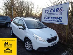 White Used 2016 Peugeot 2008 Access SUV | £5,495 (Fair price)