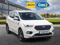 White Used 2018 Ford Kuga Vignale SUV | £15,990 (A bit pricey)