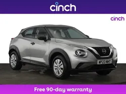 Silver Used 2023 Nissan Juke Visia SUV | £13,299 (Fair price)