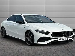 White Used 2024 Mercedes A35 AMG Premium Sedan | £36,895 (Expensive)
