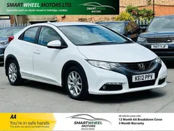 White Used 2012 Honda Civic EX Hatchback | £6,840 (Fair price)