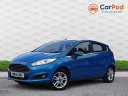 Blue Used 2014 Ford Fiesta Zetec Hatchback | £4,990 (Fair price)