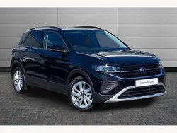 Black New 2024 VW T-Cross Match SUV | £21,750 (Good price)