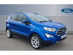 Blue Used 2022 Ford Ecosport Titanium SUV | £13,070 (Fair price)