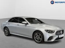 Silver Used 2021 Mercedes E300 AMG line Sedan | £27,399 (Super price)