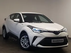 White Used 2022 Toyota C-HR SUV | £18,298 (Fair price)