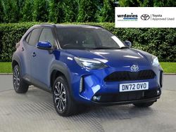 Blue Used 2022 Toyota Yaris Hybrid Design Hatchback | £21,295 (Expensive)