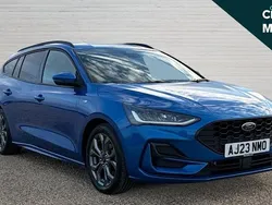 Blue Used 2023 Ford Focus ST-Line Estate | £16,539 (Fair price)