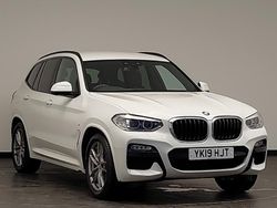 White Used 2019 BMW X3 M Sport SUV | £26,498 (Fair price)