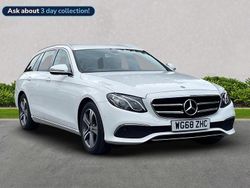 White Used 2018 Mercedes E200 SE Estate | £18,999 (Expensive)