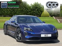 Gentian blue metallic Used 2020 Porsche Taycan Performance Package Sedan | £40,950 (Super price)