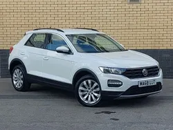 White Used 2018 VW T-Roc SE SUV | £12,898 (A bit pricey)