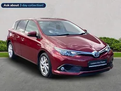 Red Used 2017 Toyota Auris Hybrid Business Edition Hatchback | £12,999 (Fair price)