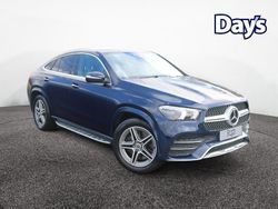 Blue Used 2022 Mercedes GLE350 AMG line Coupe | £41,758 (Fair price)